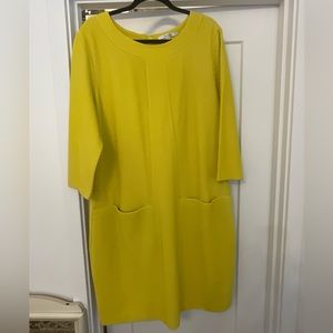 Boden Size 18 Long, Long Sleeve Dress